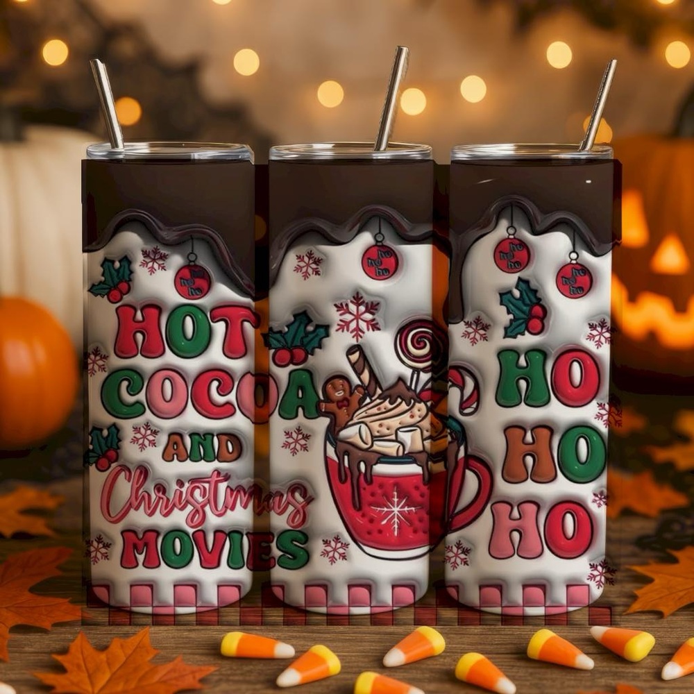 Holiday Cheer Hot Cocoa Tumbler